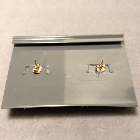 Amethyst and Sterling Silver Stud Earrings - New with Tags - Picture 2 of 4